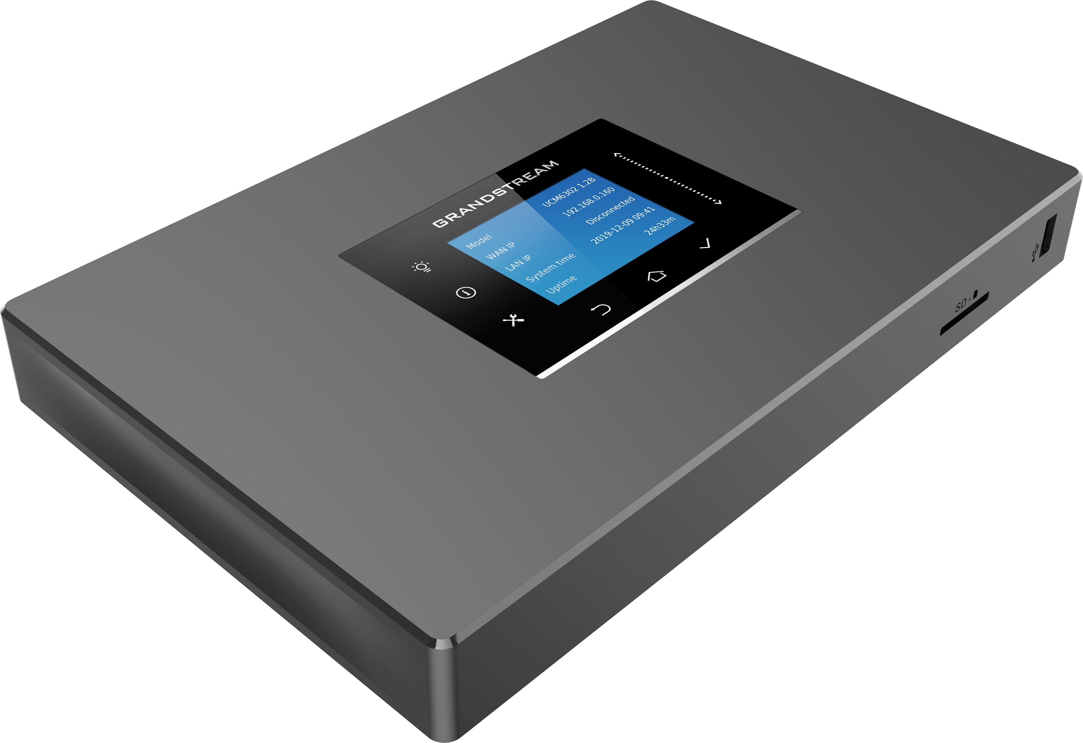 Central Telefónica IP Grandstream UCM6301 - 500 Usuarios, 75 Llamadas Simultáneas Imagen principal del producto
