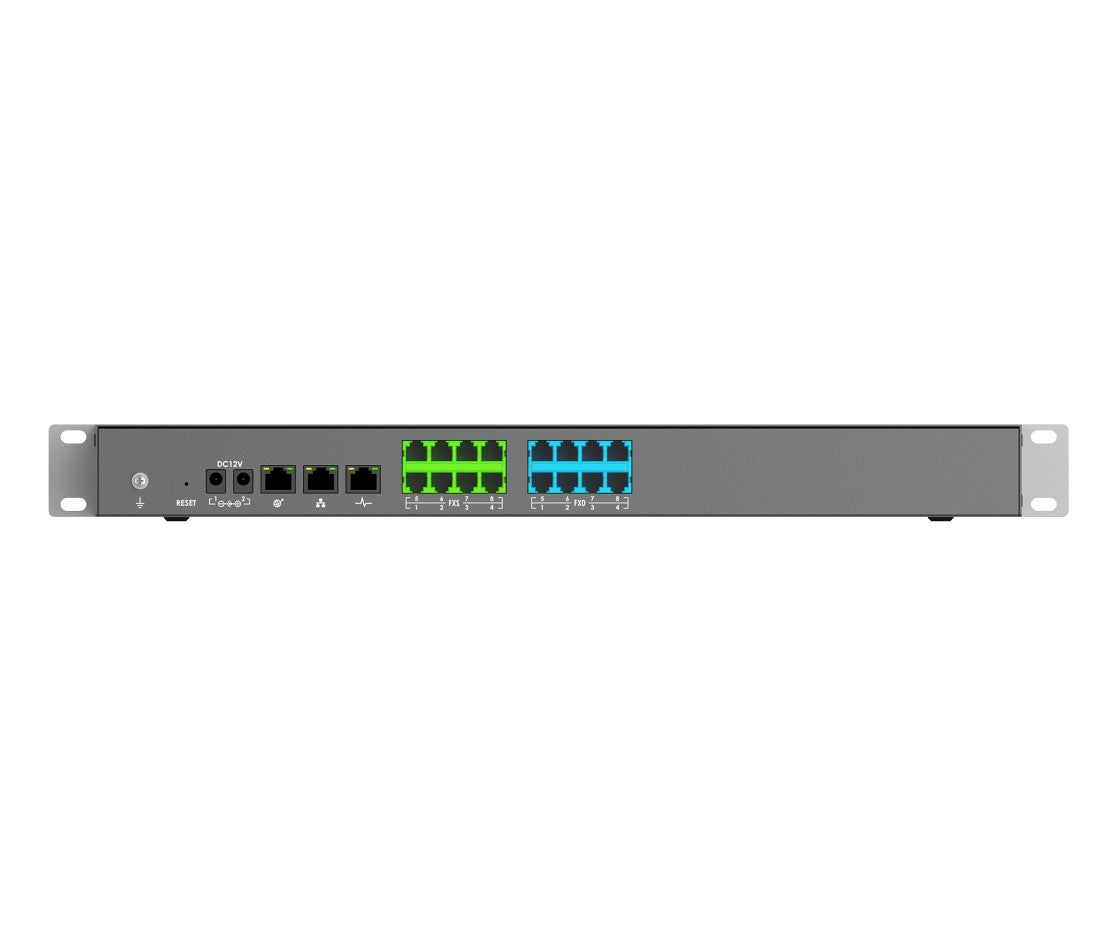 IP PBX Grandstream UCM6308A - 1500 Extensiones SIP, 200 Llamadas Simultáneas Imagen principal del producto