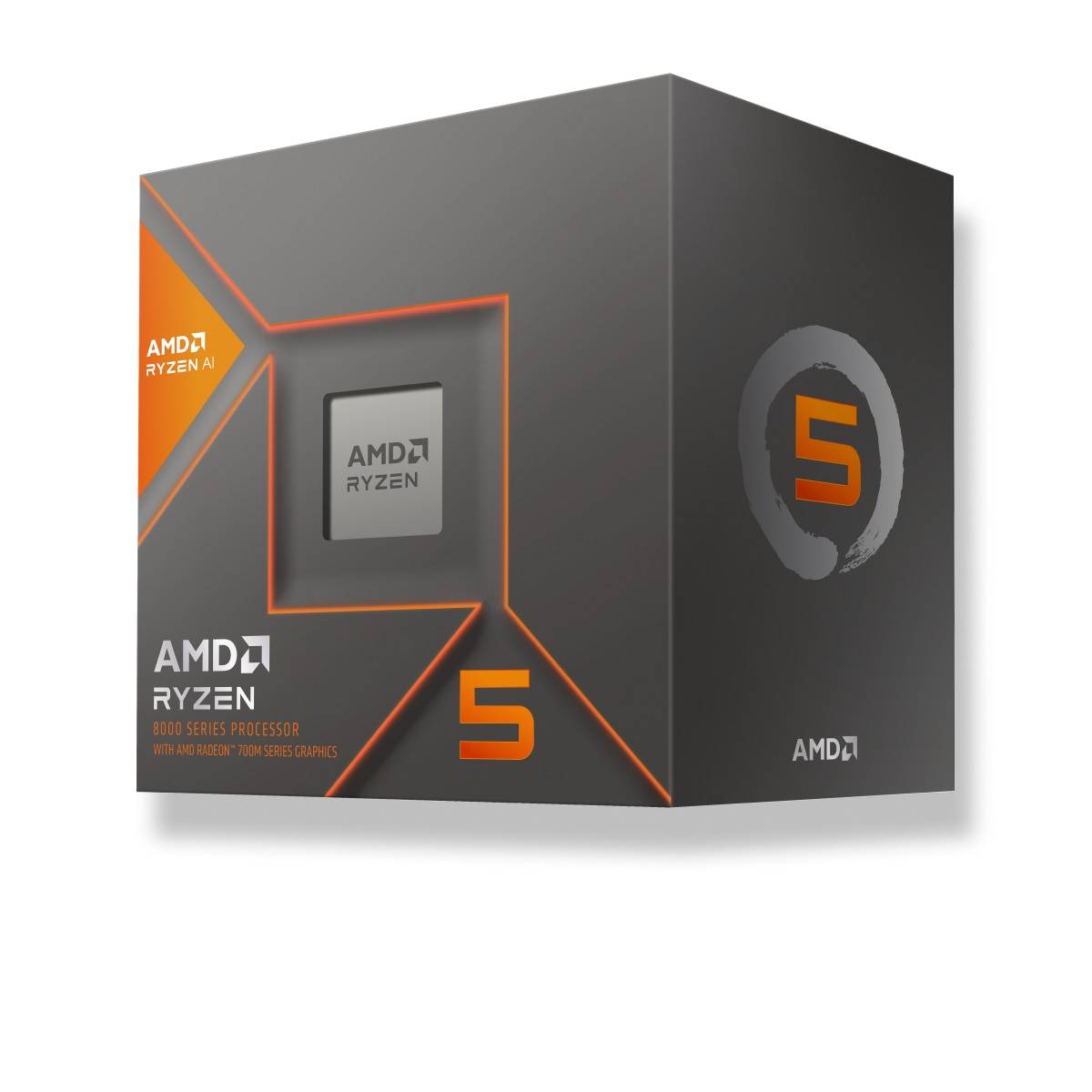 Procesador AMD Ryzen 5 8600G - 6 núcleos, Socket AM5, Con Gráficos Integrados Imagen principal del producto