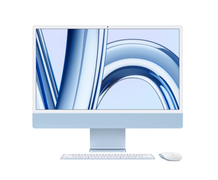 iMac Retina 24 M3 512GB Azul MQRR3E/A - Display 4.5K, Chip Apple M3 Imagen principal del producto