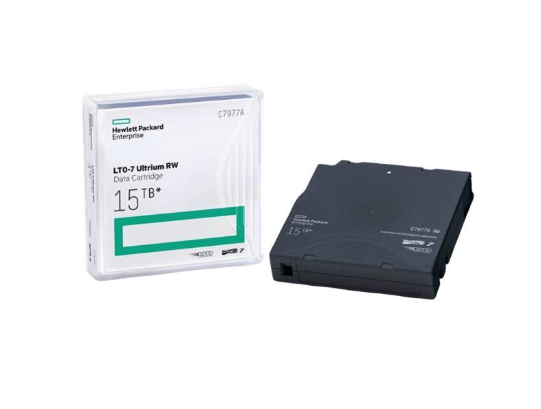 Cartuchos HPE LTO-7 Ultrium 15 TB - Almacenamiento de datos empresarial Imagen principal del producto