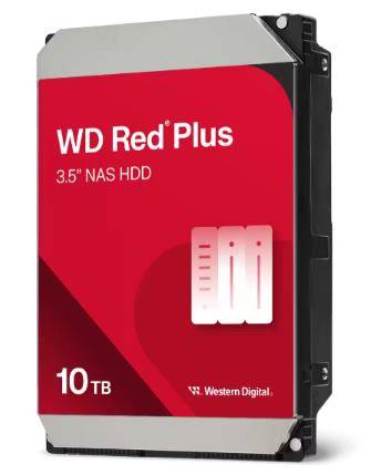 Disco Duro Western Digital Red Plus 10TB 3.5" - NAS, 24/7, SATA