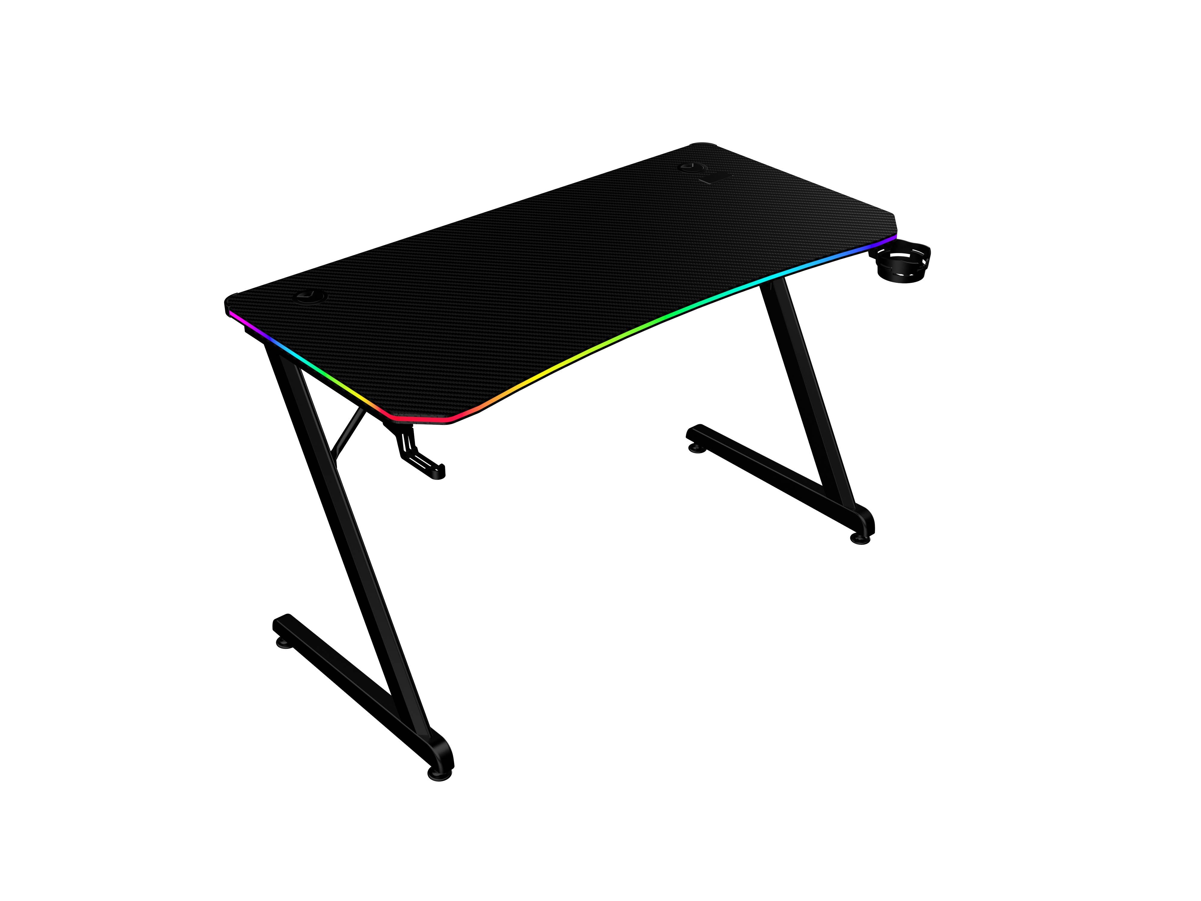Escritorio Gamer Balam Rush MRX8000 120x60cm - RGB, Ergonómico, Porta Vasos Imagen principal del producto