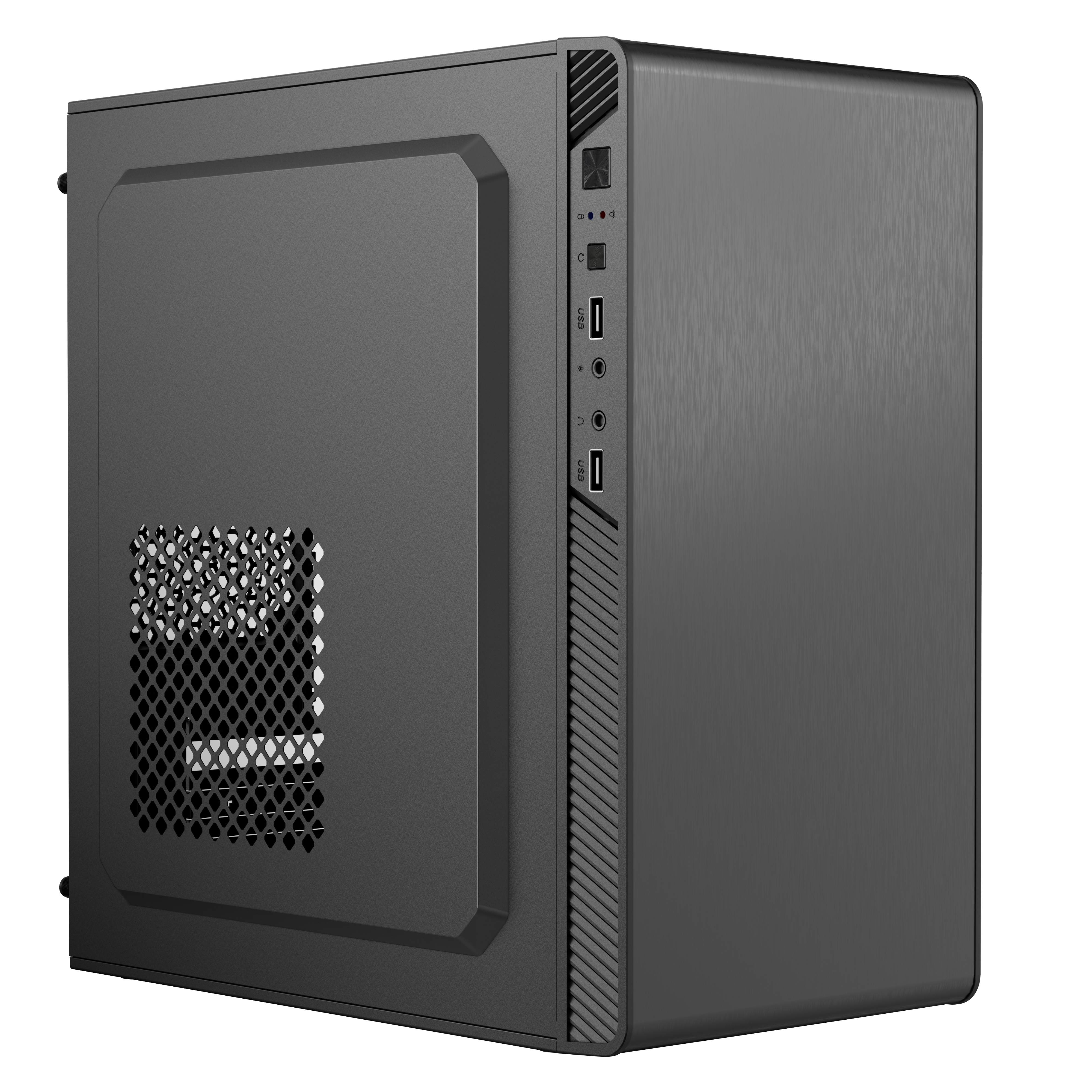 Gabinete Micro Torre ACTECK GI215 Essential Series - Compacto y Resistente Imagen principal del producto