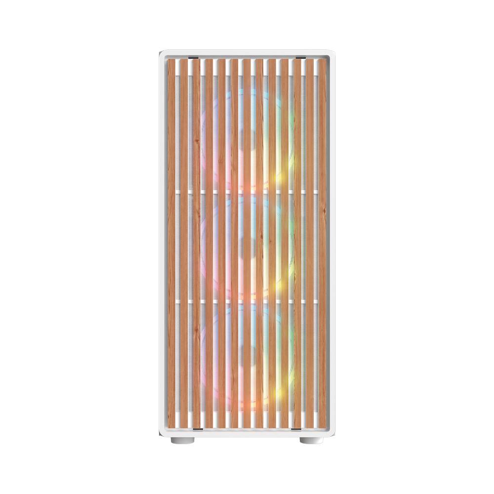 Gabinete Gamer Balam Rush Dragonfly Wood GM580CW - ATX Media Torre