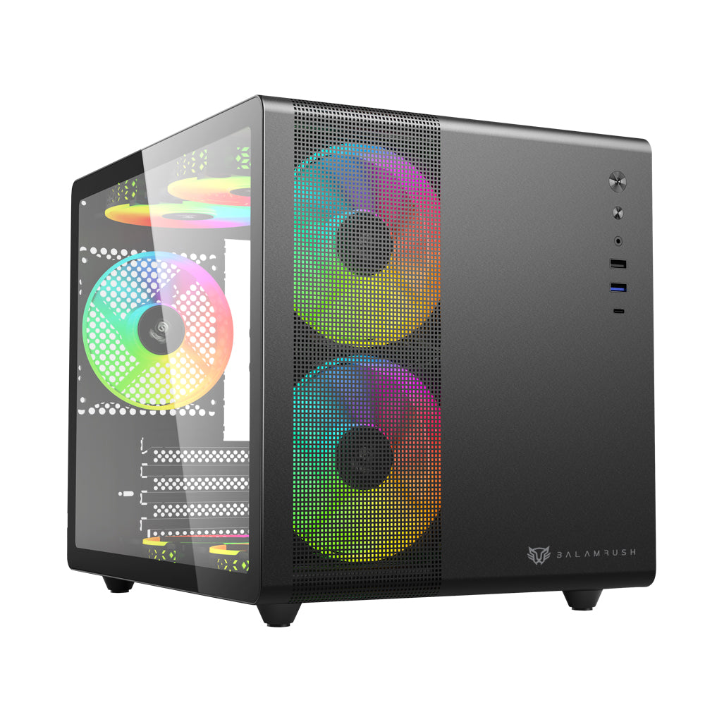 Gabinete Gamer Balam Rush GI930 Mini ITX - Tank Legend Series