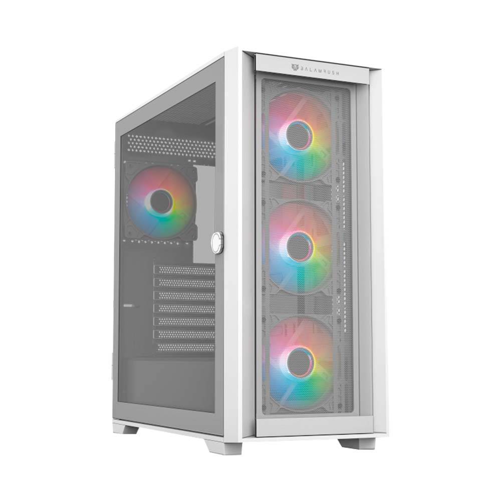 Gabinete Gamer Balam Rush Carbono Twin Mate - Media Torre, Diseño Moderno Imagen principal del producto