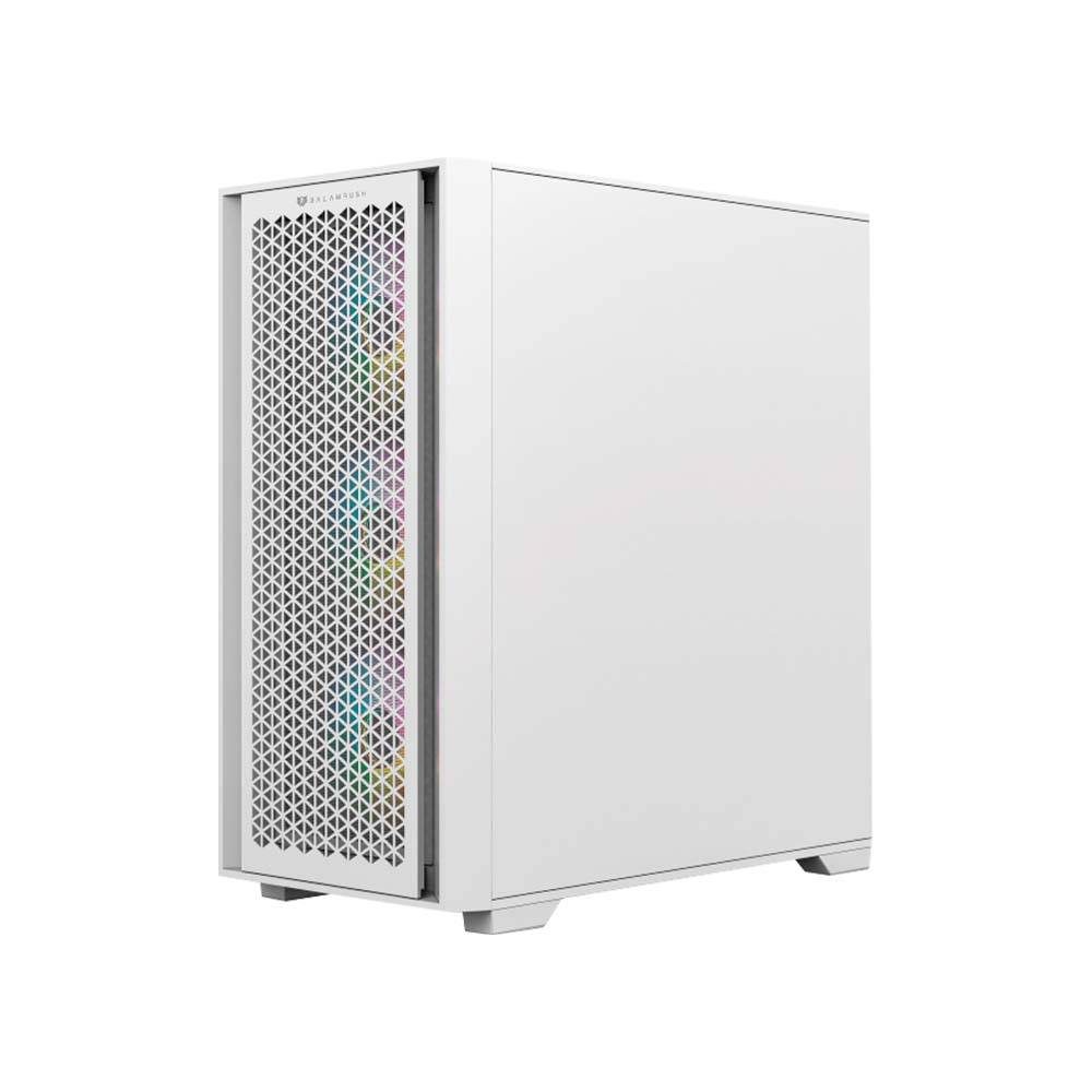 Gabinete Gamer Balam Rush Carbono Twin Mate - Mini Torre, Diseño Mate 6000
