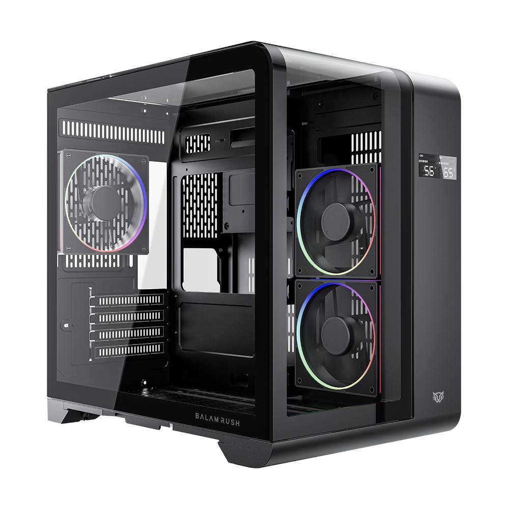Gabinete Gamer Balam Rush Curve 6400 Mini Torre - Diseño Legend Series