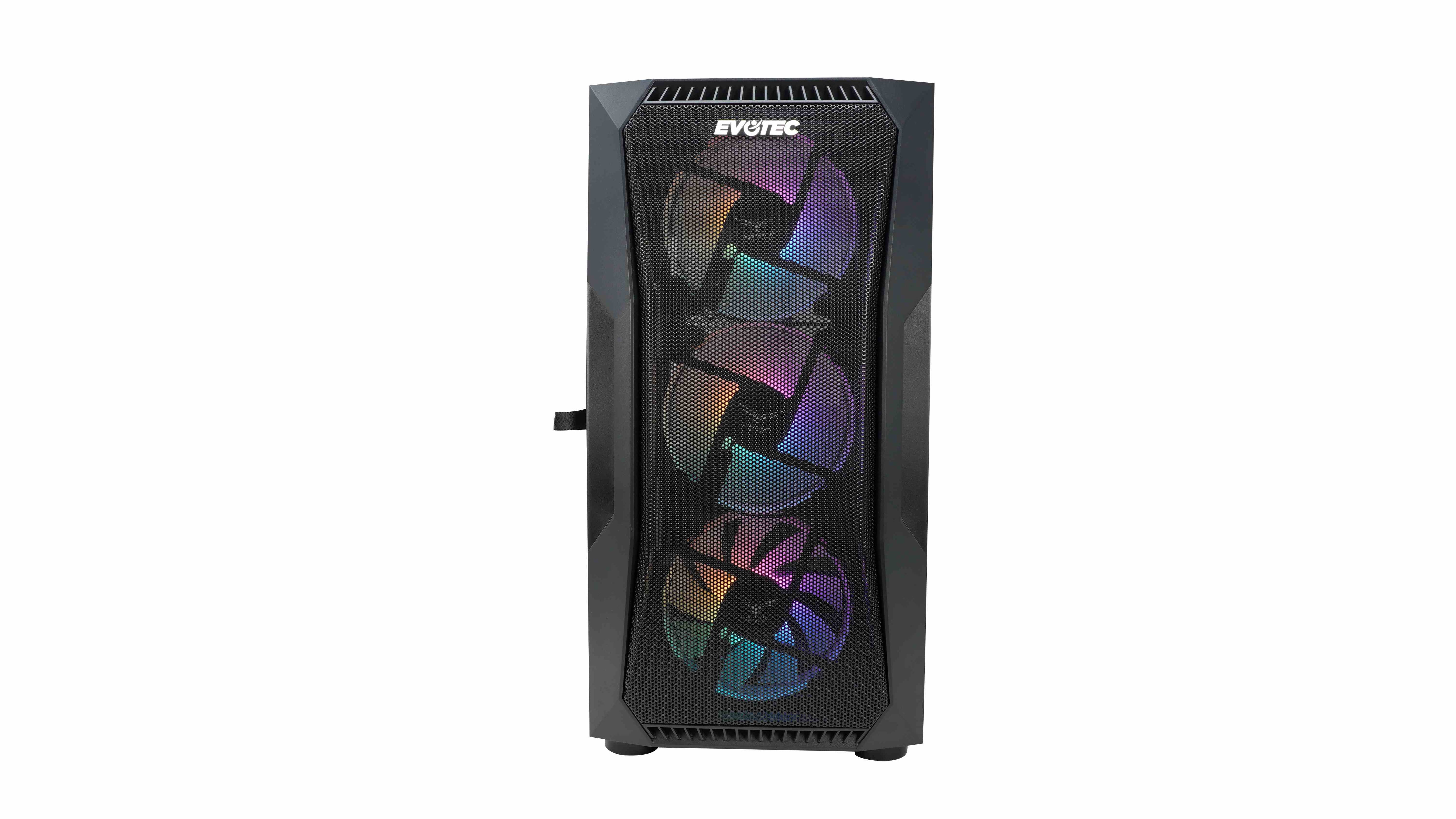Gabinete Gaming EVOTEC EV-1019 - 3 Ventiladores, USB 3.0, Diseño Seoul Imagen principal del producto