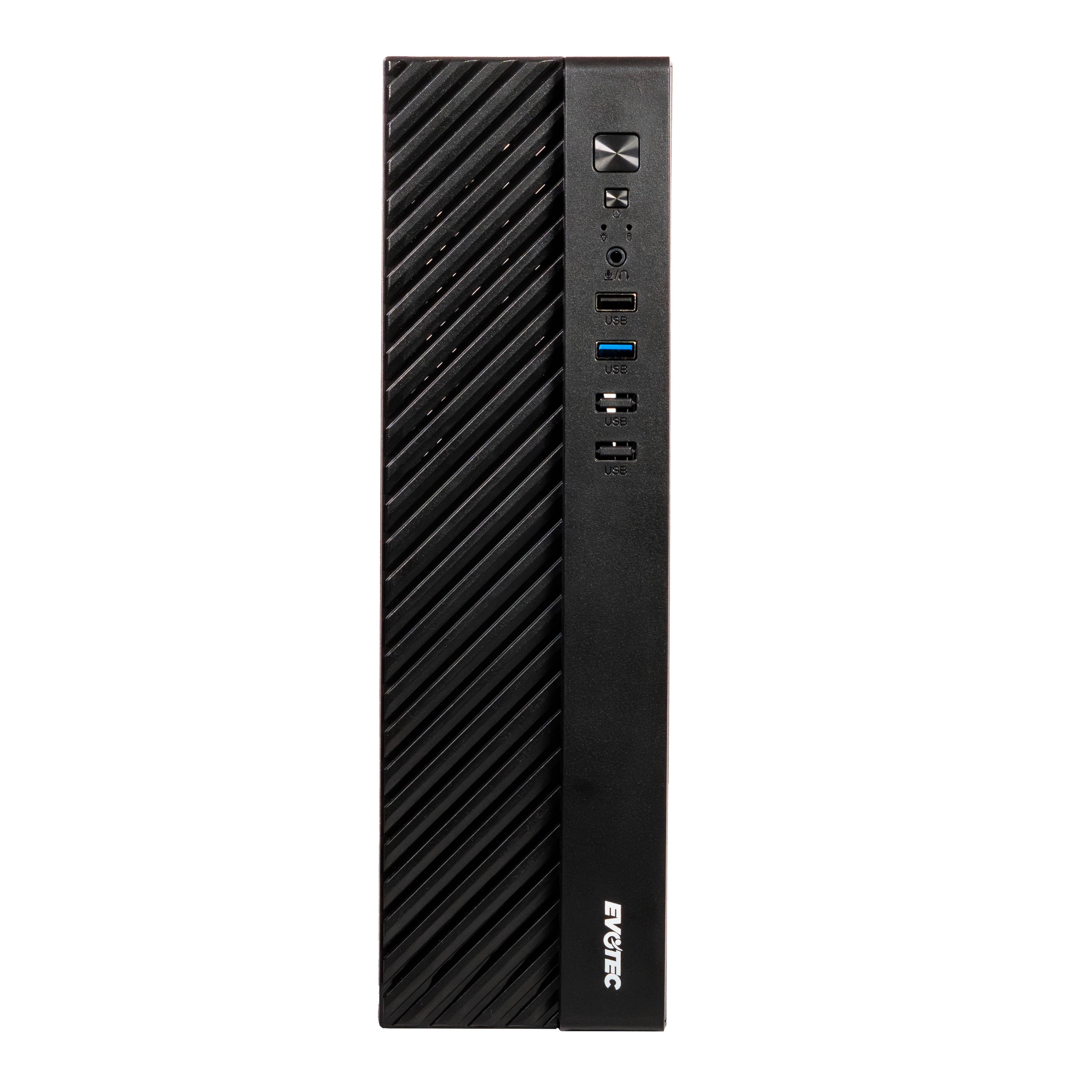 Gabinete EVOTEC EV-1026 Slim Micro ATX con Fuente 500W Toledo Imagen principal del producto