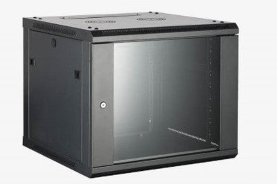 Gabinete Hikvision DS-XS6406-S/B 6U Rack 19 Pulgadas - Puerta Cristal Templado Imagen principal del producto