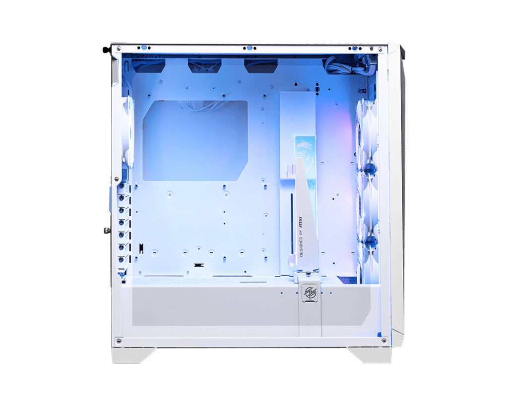 Gabinete MSI MPG GUNGNIR 300R AIRFLOW WHITE - Midi-Tower, Flujo de Aire, Gaming