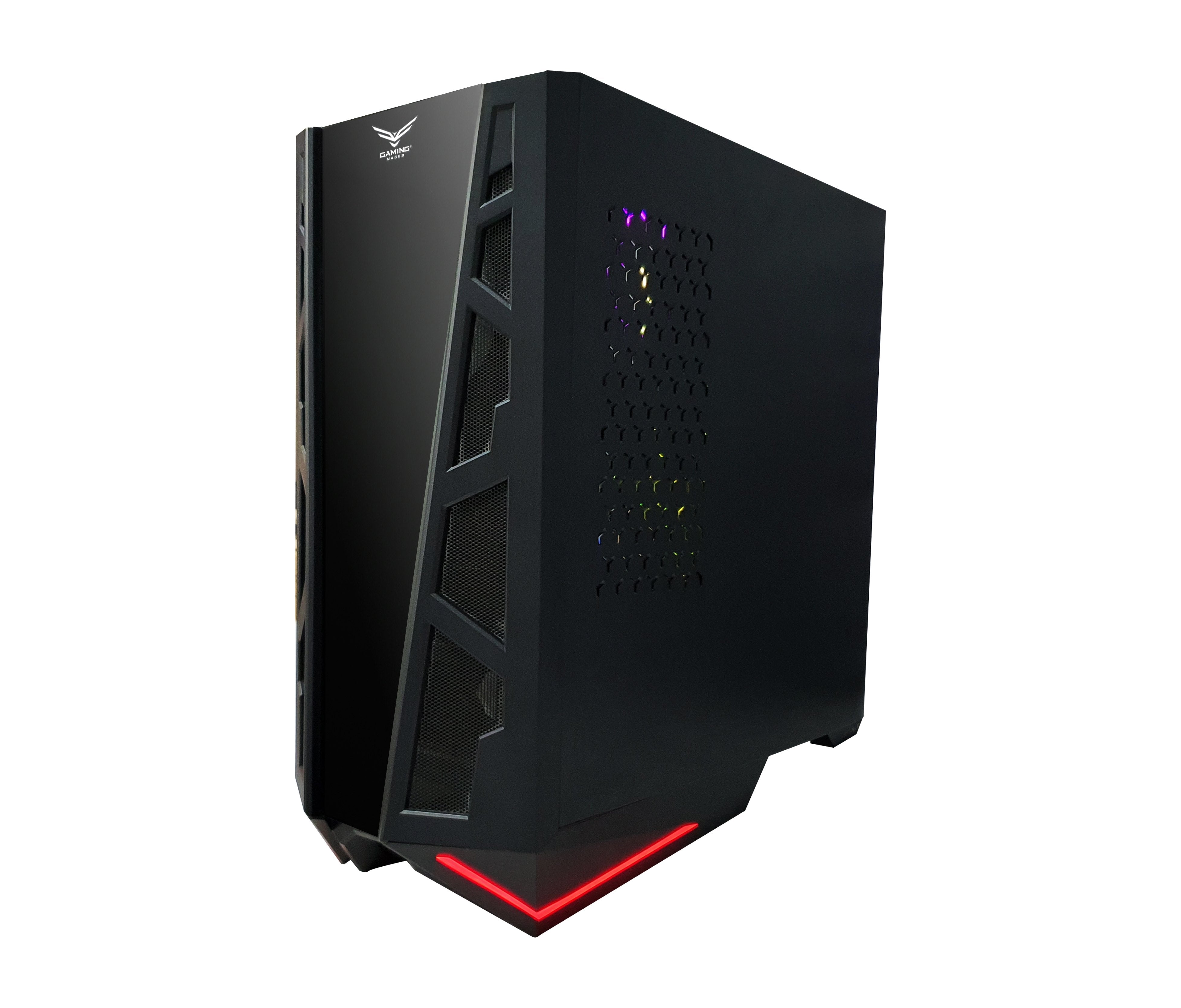 Gabinete Gaming Naceb Colosus NA-0610 - Negro, 59cm, Diseño Profesional Imagen principal del producto