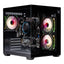 Gabinete Gamer Naceb NA-0636N Cristal Templado - RGB y Ventiladores
