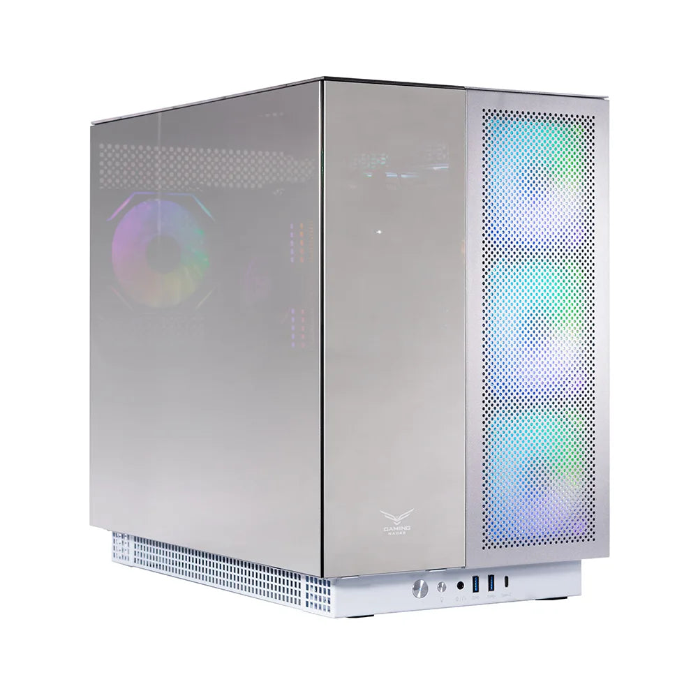 Gabinete Gamer Naceb NA-0640 Full ATX - Cristal Templado, ARGB, USB 3.0 Imagen principal del producto