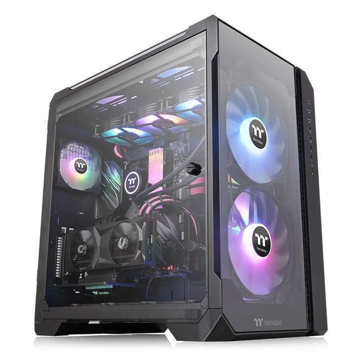 Gabinete Thermaltake View 51 TG ARGB Negro - ARGB, Vidrio Templado, 3 Ventiladores Imagen principal del producto
