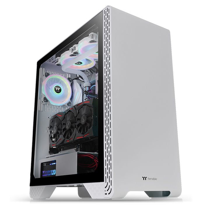 Gabinete Thermaltake S300 TG Snow Edition Mid-Tower - ATX, USB 3.0, Vidrio Templado Imagen principal del producto