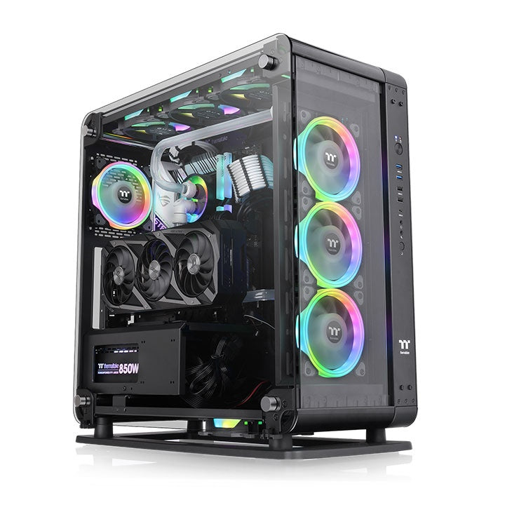 Gabinete Thermaltake Core P6 TG Negro - Semi Torre ATX, USB 3.0, Cristal Templado Imagen principal del producto