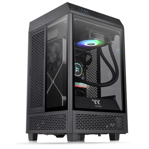 Gabinete Thermaltake Tower 100 Negro Mini-ITX - Compacto, USB 3.0, Gaming Imagen principal del producto