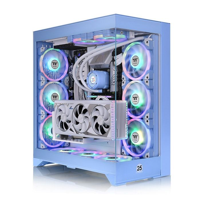 Gabinete Thermaltake CTE E600 MX Hydrangea Blue Mid Tower - USB 3.0, Multi-Format ATX Imagen principal del producto