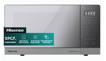 Microondas Hisense HMMS2509SP 0.9 pies cúbicos - Acero Inoxidable Imagen principal del producto