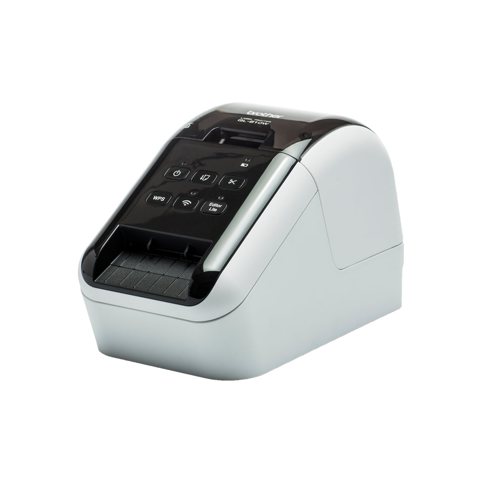 Impresora de etiquetas Brother QL810W - WiFi, térmica directa, 110 etiquetas/min Imagen principal del producto
