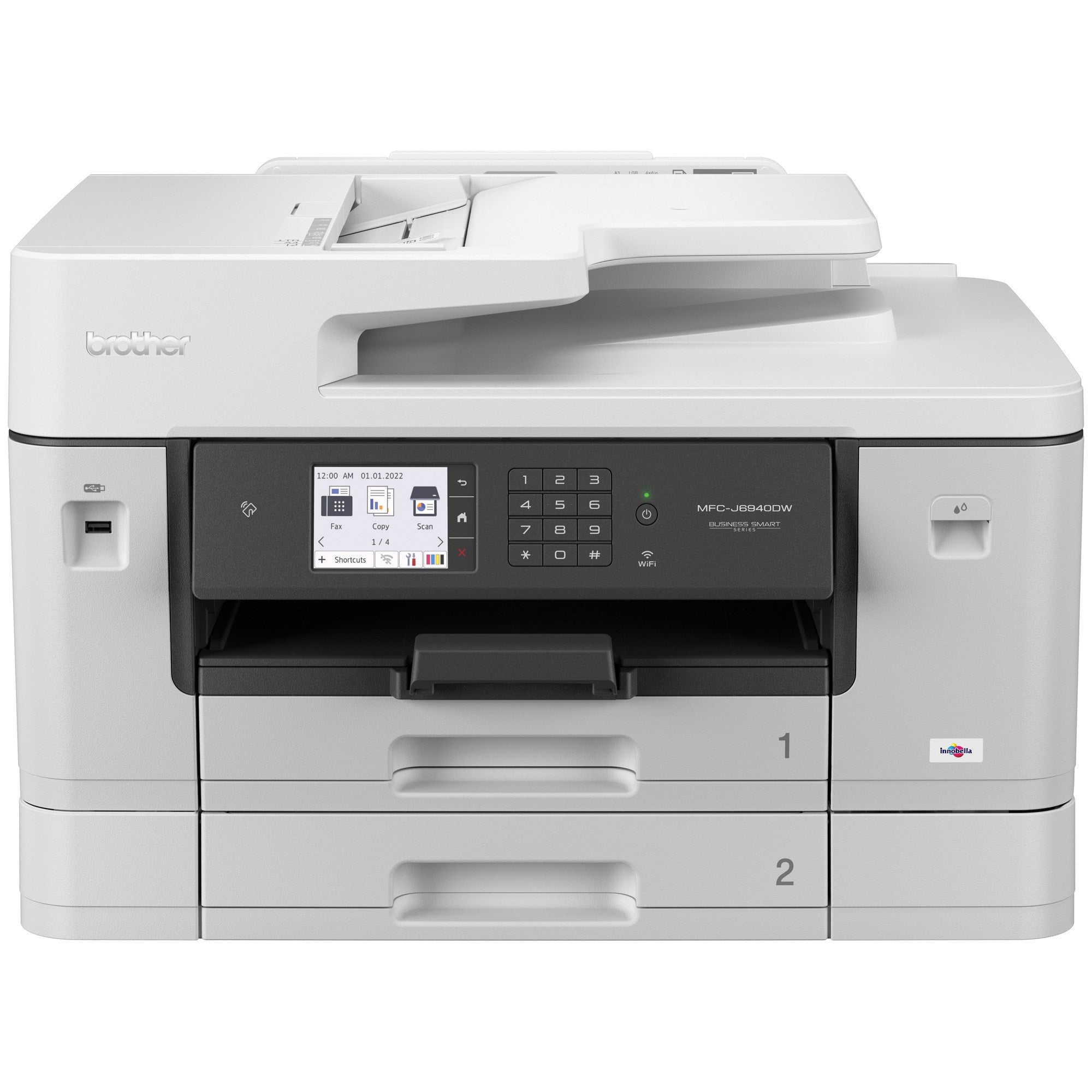 Multifuncional Brother MFCJ6940DW - 35 ppm Negro, WiFi, Imprime Tabloide A3 Imagen principal del producto