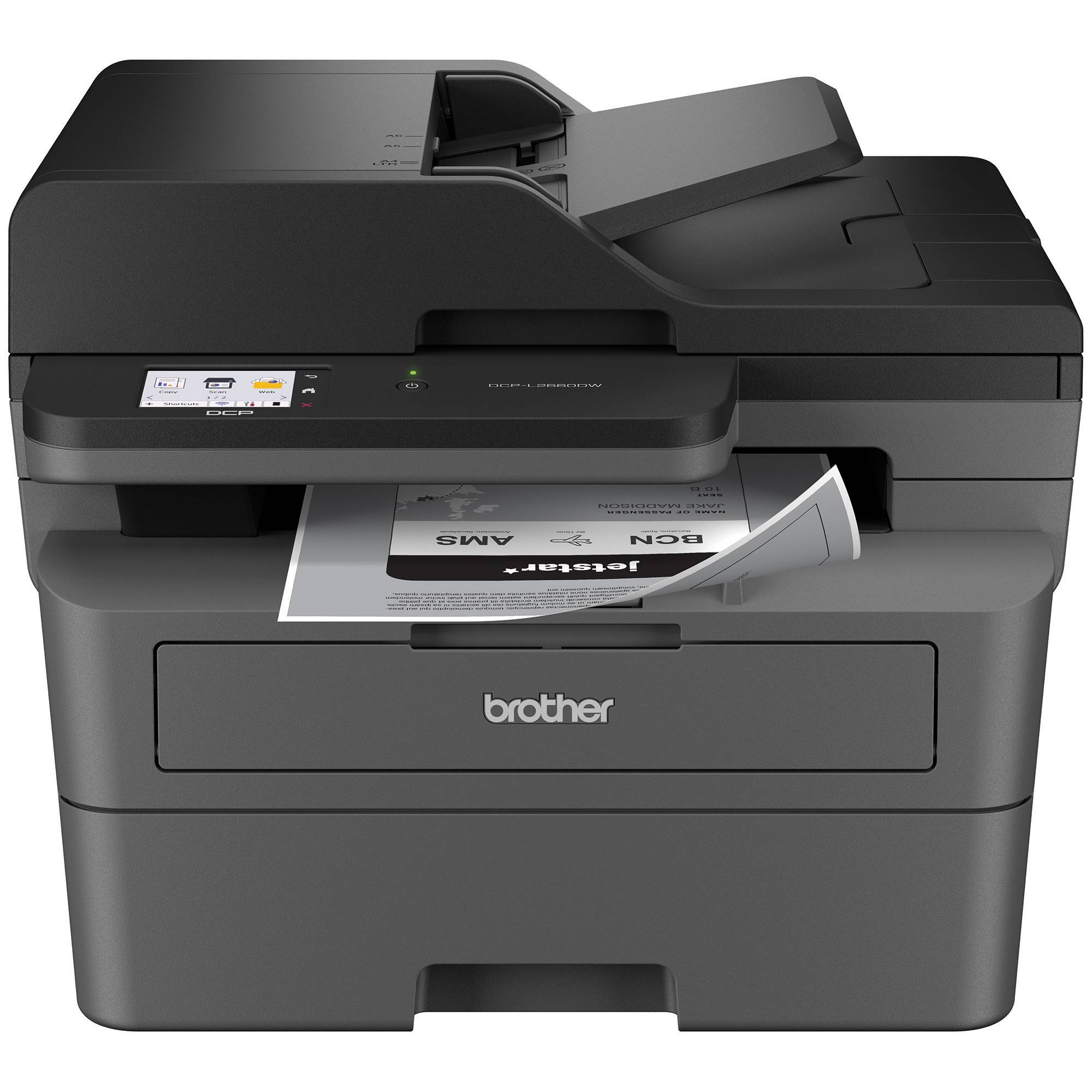 Multifuncional Brother DCPL2660DW - Láser Monocromática 36 ppm, Wifi Dúplex Imagen principal del producto