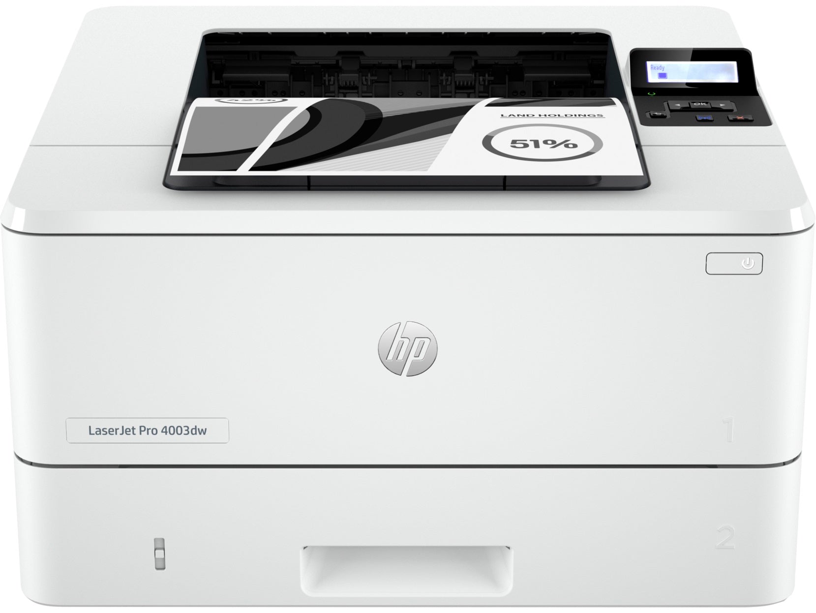 Impresora HP LaserJet Pro M4003DW - 42 ppm, 80000 páginas/mes, Red Imagen principal del producto