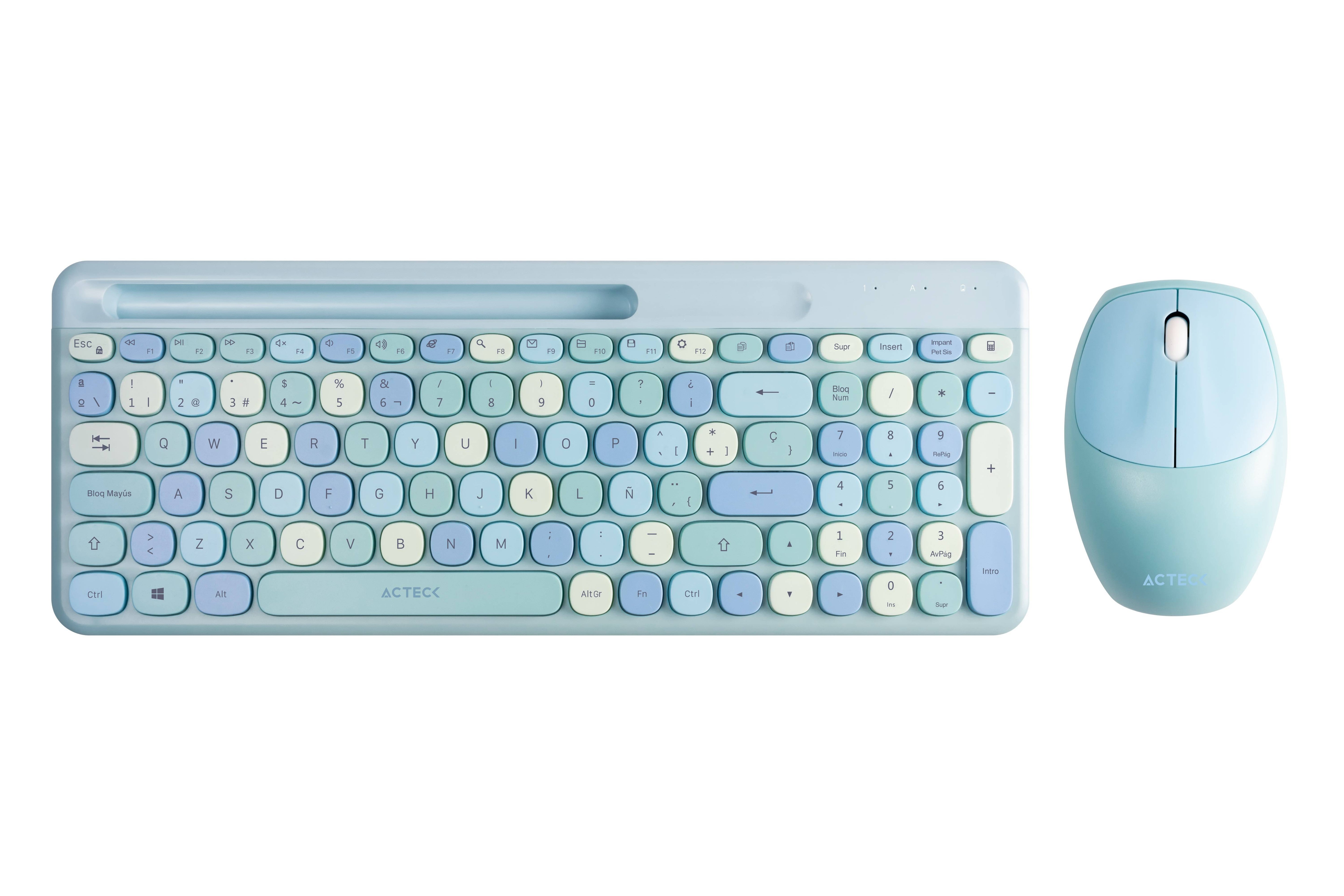 Kit Teclado y Mouse Inalámbricos ACTECK MK470 - 2.4GHz, Diseño Creator Chic Imagen principal del producto