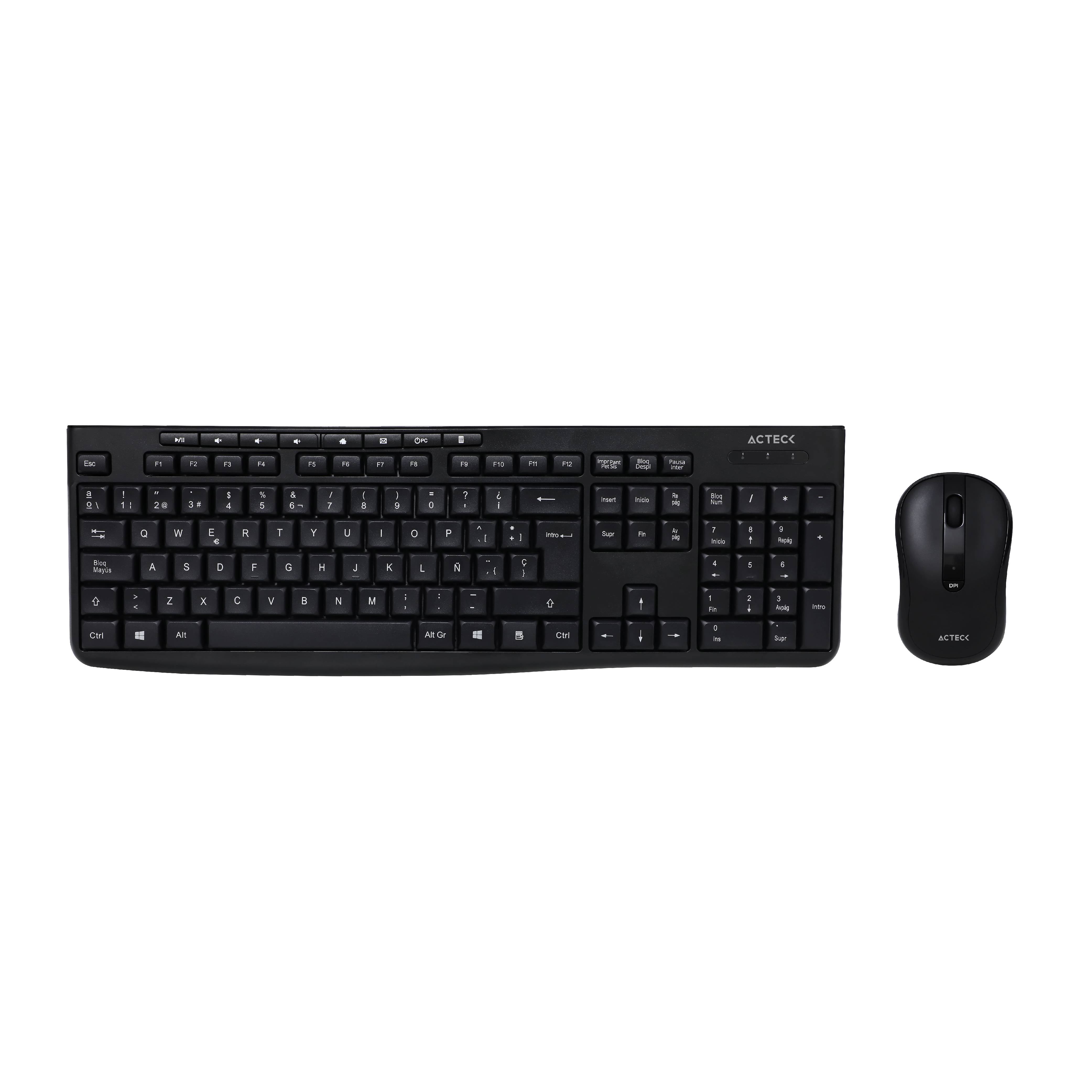 Kit Teclado y Mouse Acteck Creator Prime MK225 - Inalámbrico Esencial Imagen principal del producto
