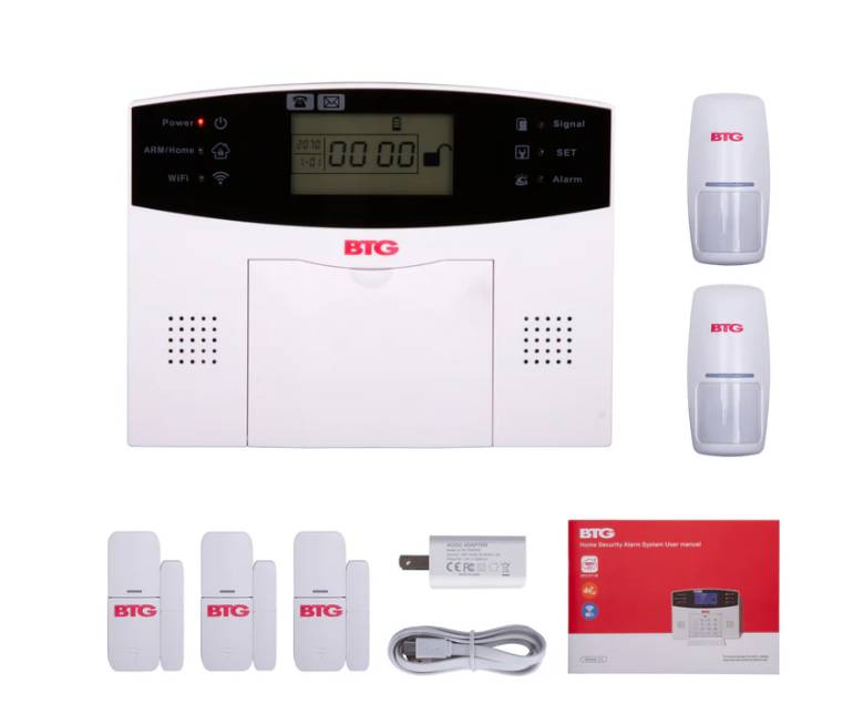 Kit de Alarma Bolide BTG-AK2 - Inalámbrico WIFI, 4G y Monitoreo por App