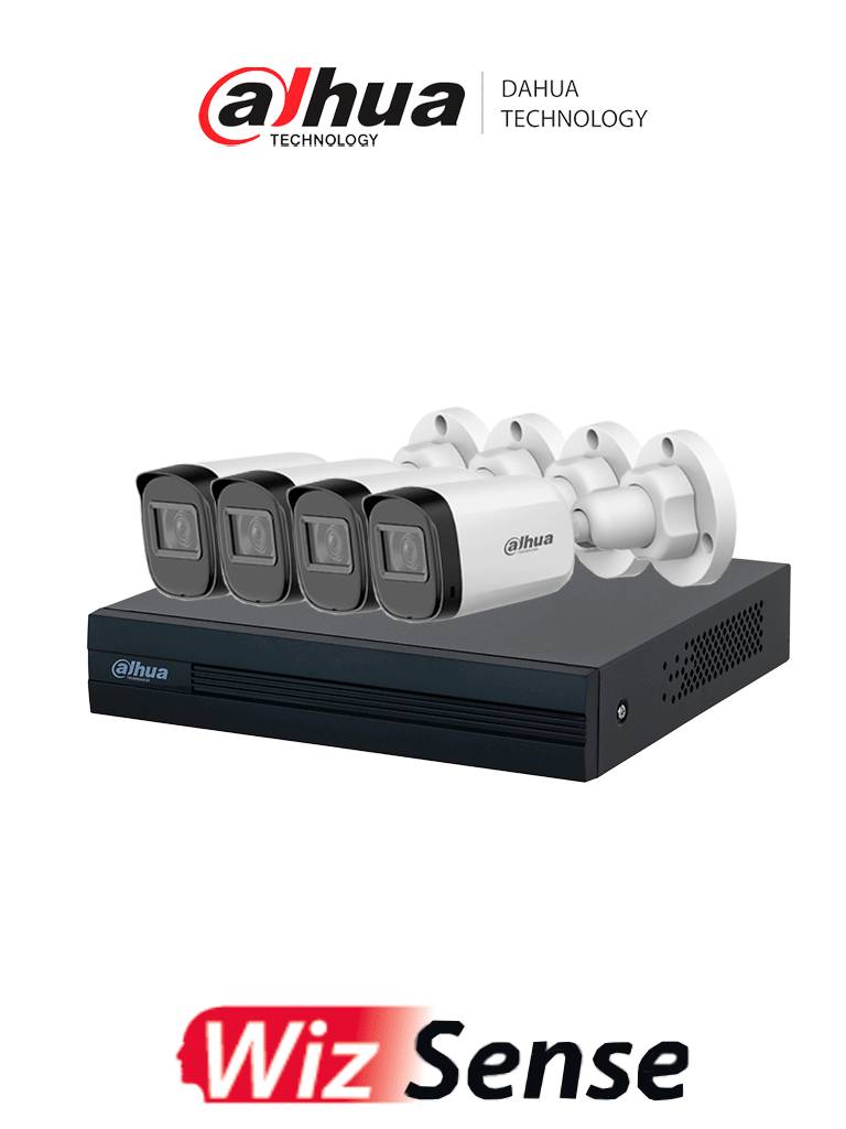 Kit DVR Dahua XVR1B08-I WizSense - Videovigilancia 8 Canales Full HD Imagen principal del producto
