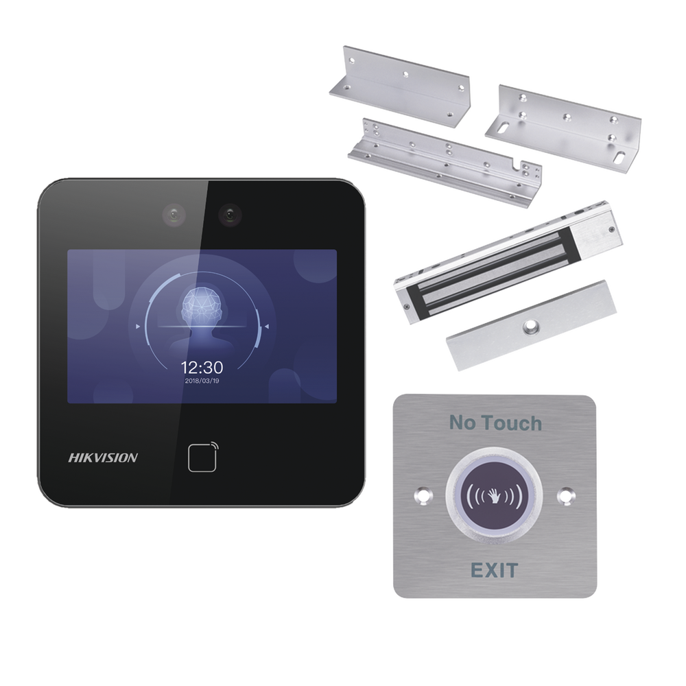Kit Control de Acceso Hikvision DS-KAS343 - Sistema Completo TODO INCLUIDO