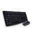 Kit Teclado y Mouse Logitech Media Combo MK120 - Inalámbrico, 1000 DPI, Negro