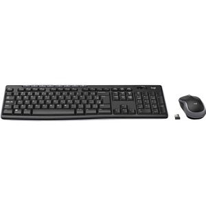 Kit Teclado y Mouse Logitech MK270 - Inalámbrico, Alcance 10m, Negro Imagen principal del producto