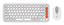 Kit Logitech POP Teclado y Mouse Bluetooth - Gris y Naranja
