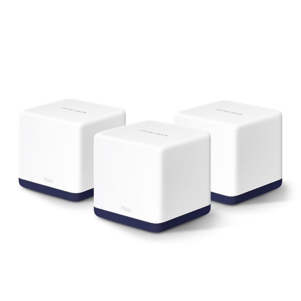 Sistema WiFi Mercusys Halo H50G 3-Pack AC1900 - Doble Banda y Control por App Imagen principal del producto