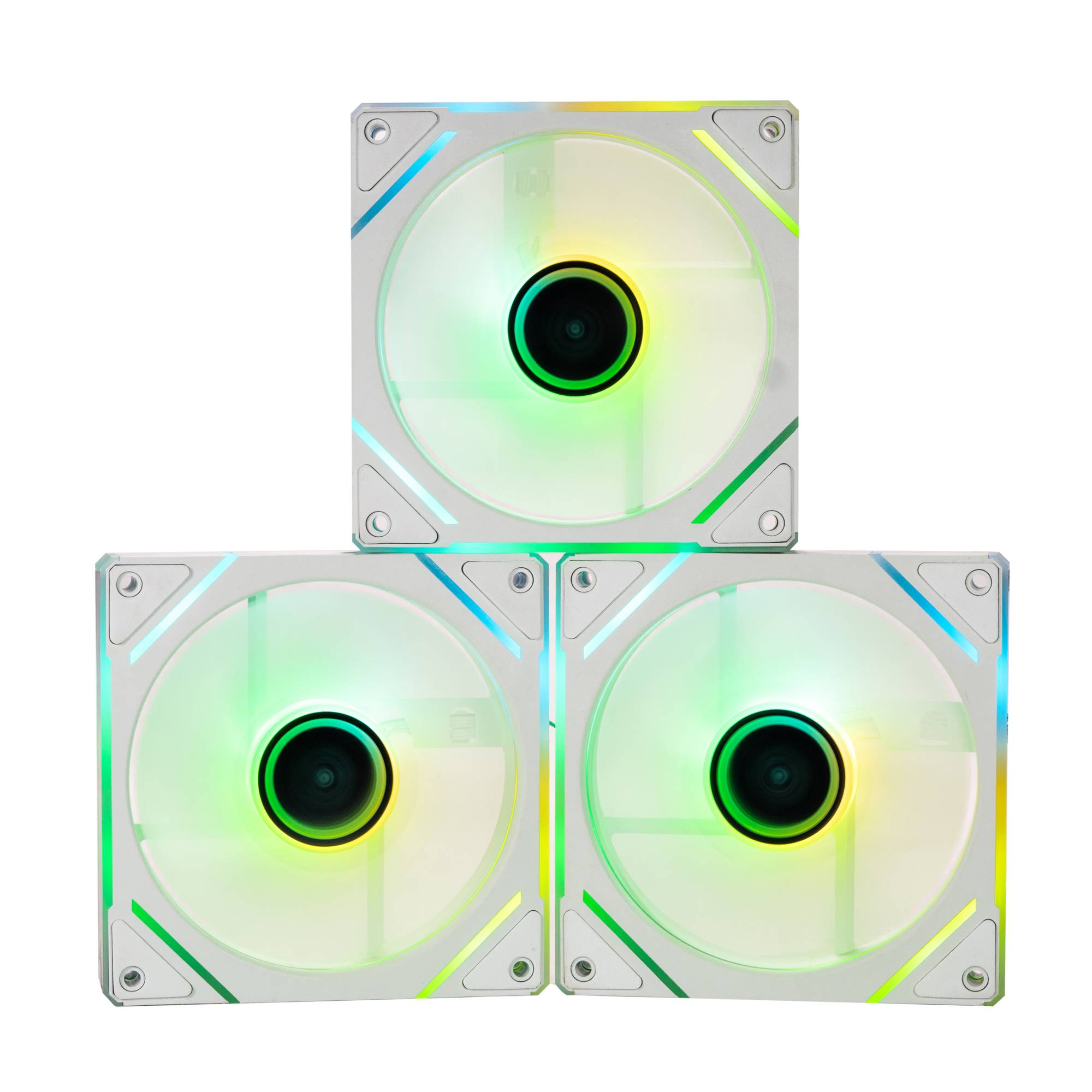 Kit 3 Ventiladores Naceb NA-0650B ARGB - Refrigeración Gaming RGB Imagen principal del producto