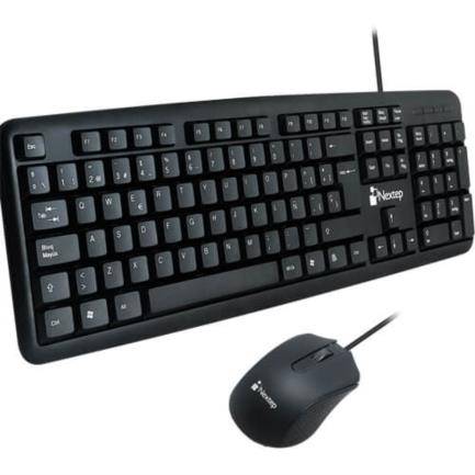 Kit Teclado y Mouse Nextep NE-416 - USB, 800 DPI, 104 Teclas Imagen principal del producto