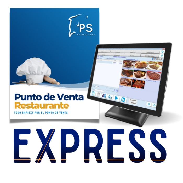 Software Punto de Venta Pacific Soft KITPSF050 - Para Restaurantes