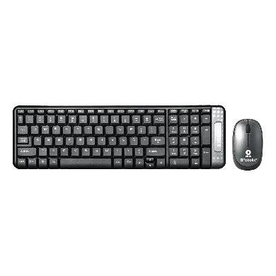Kit Teclado y Mouse inalámbrico BROBOTIX 6000625 - Compacto, Español, 10m