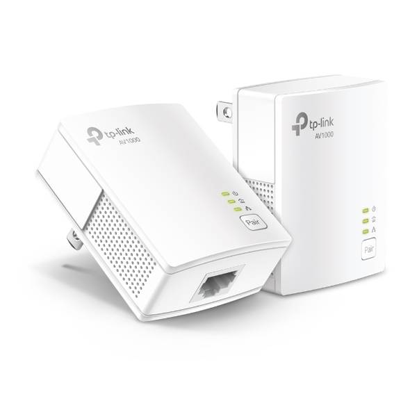 Extensor de Red TP-LINK TL-PA7017KIT AV1000 Gigabit Powerline - Conexión por Red Eléctrica