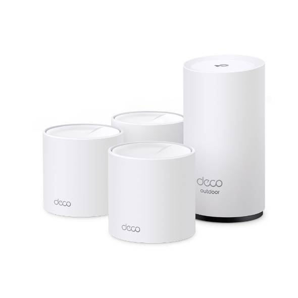 Sistema Wi-Fi 6 Mesh TP-LINK Deco XM50 AX3000 - 4 Unidades, Interior y Exterior Imagen principal del producto