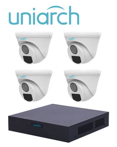 Kit Videovigilancia UNIARCH XVR301-04F 4 Cámaras Full HD 1080p Imagen principal del producto