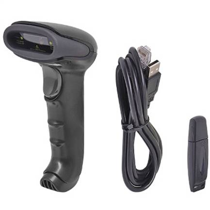Lector de Códigos de Barras Nextep NE-500I Inalámbrico USB 1D