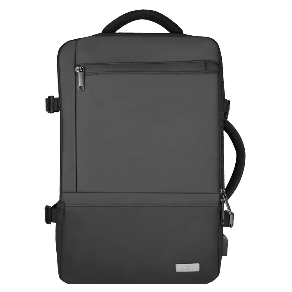 Mochila Expandible PERFECT CHOICE PC-084808 para Laptop - Sujetador Maleta