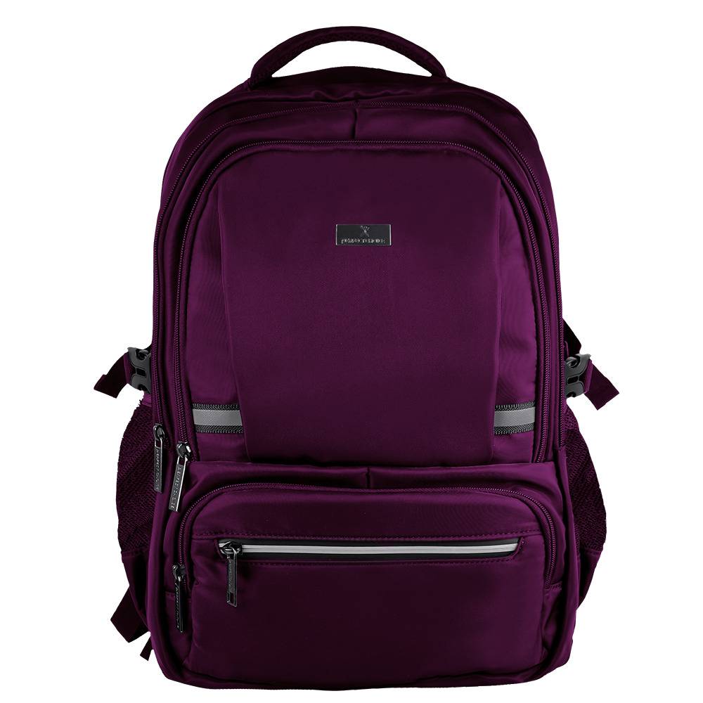 Mochila Perfect Choice PC-084686 para Laptop 15.6-17" - Múltiples Compartimentos Morado Imagen principal del producto