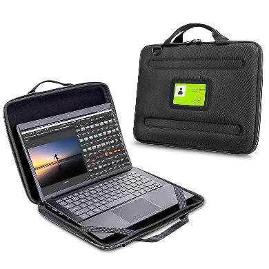 Maletín Portafolio Rígido Brobotix 6006528 - Para Laptops 11-13.8 Pulgadas